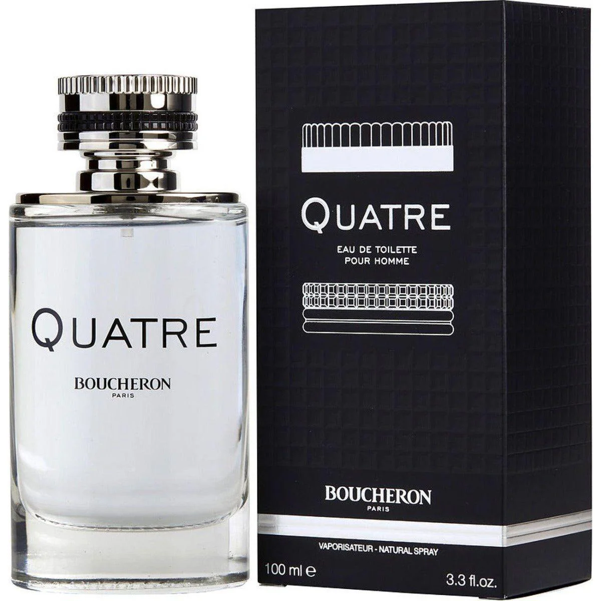 QUATRE by Boucheron cologne for men EDT 3.3 / 3.4 oz New in Box