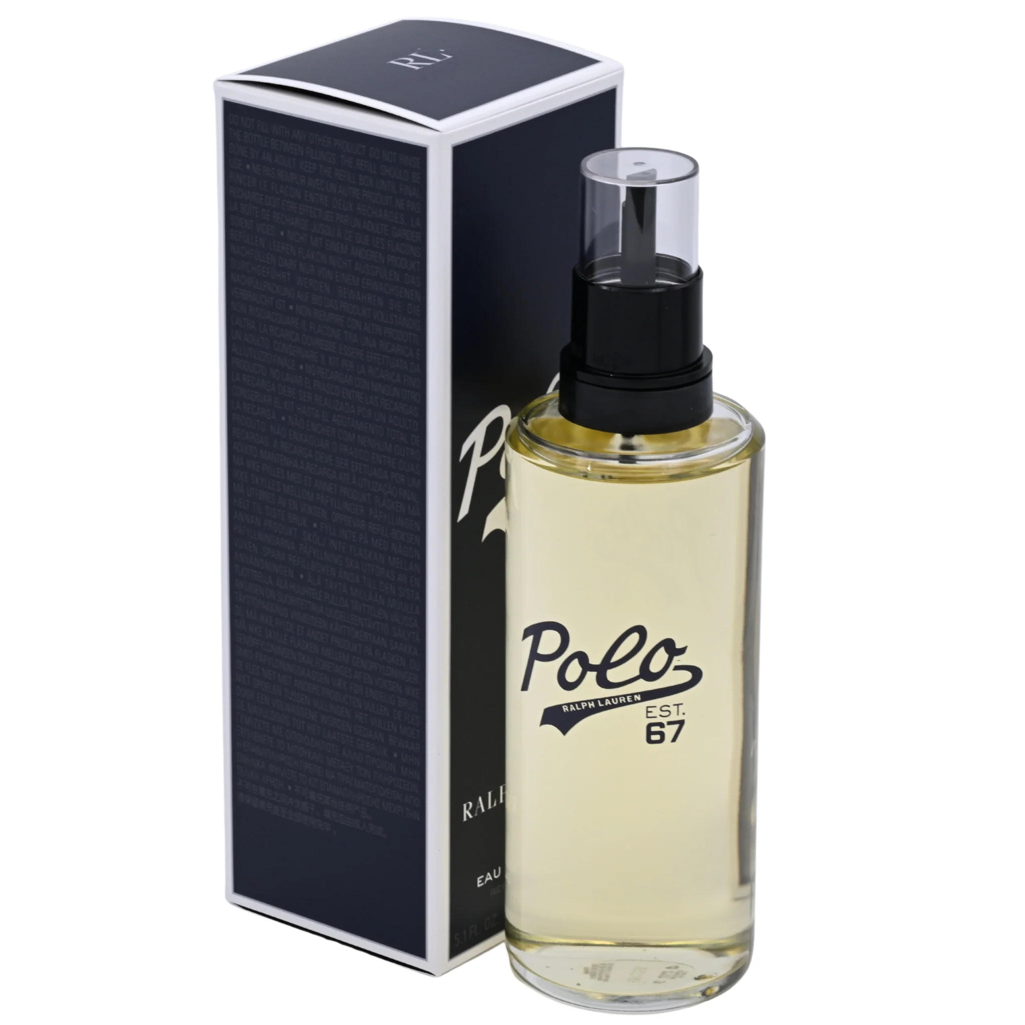 Ralph Lauren Polo Est. 67 (Polo 67) Eau de Toilette Refill for Men 5.1 oz (150 ml) New in Box - Image 5