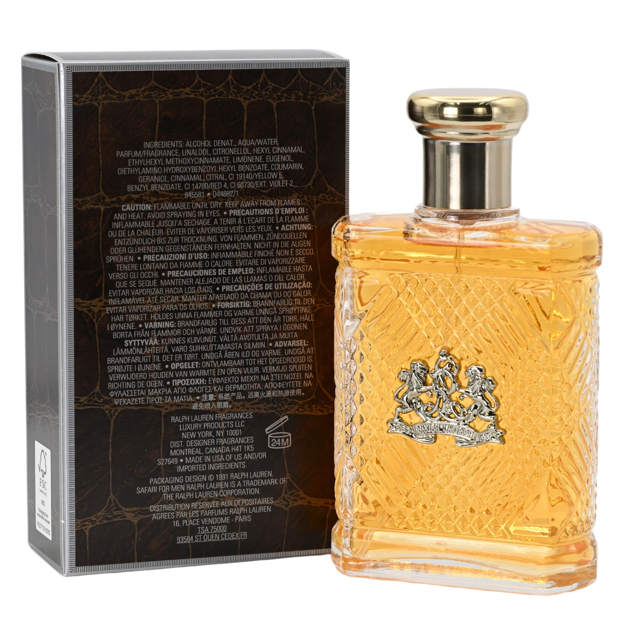 SAFARI by RALPH LAUREN Cologne for Men EDT 4.2 oz New In Box - Image 4