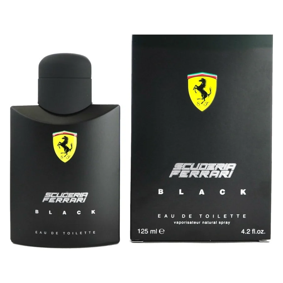 Scuderia Ferrari Black by Ferrari 4.2 oz EDT Cologne Men New In Box