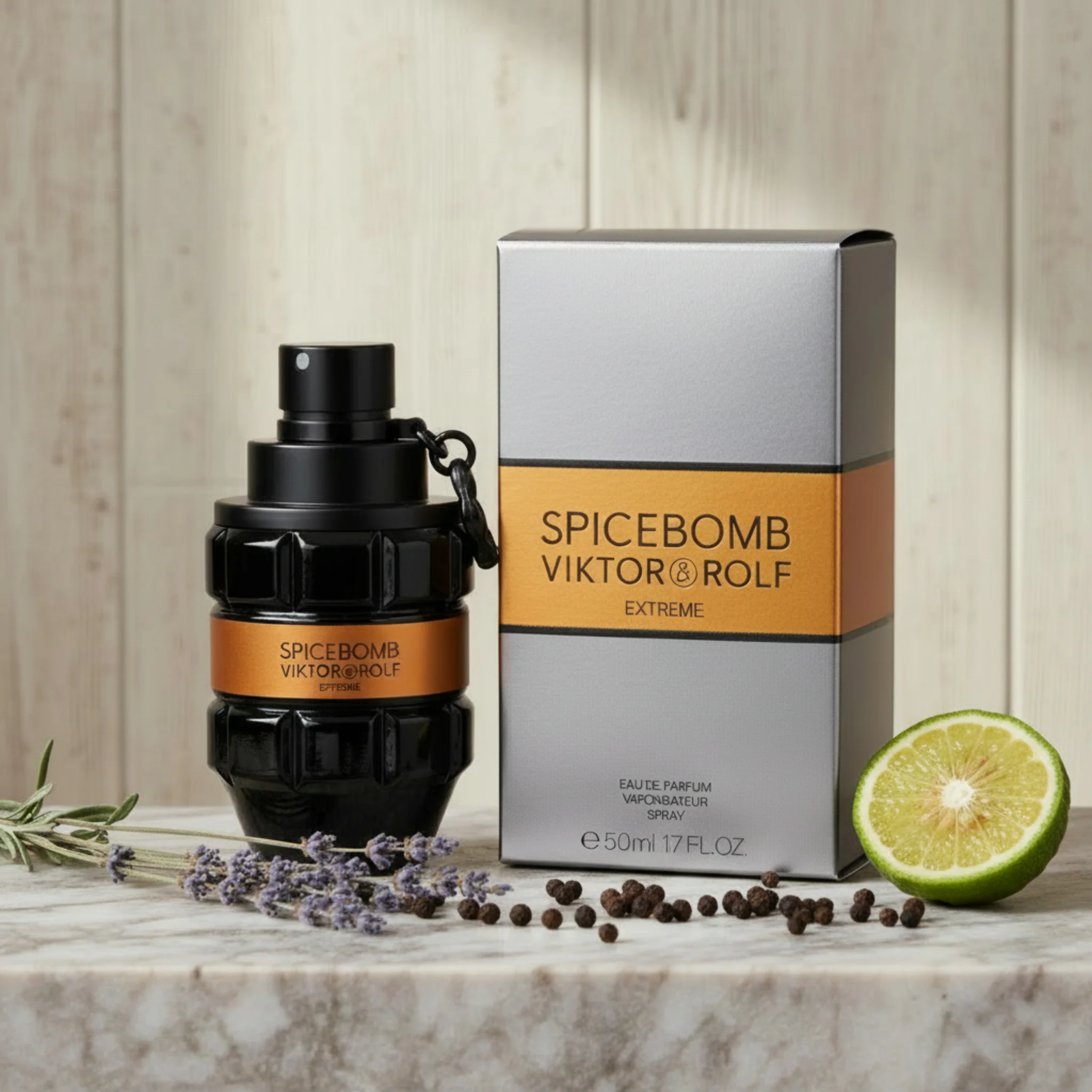 Spicebomb Extreme by Viktor & Rolf cologne for men EDP 1.7 oz New In Box - Image 6