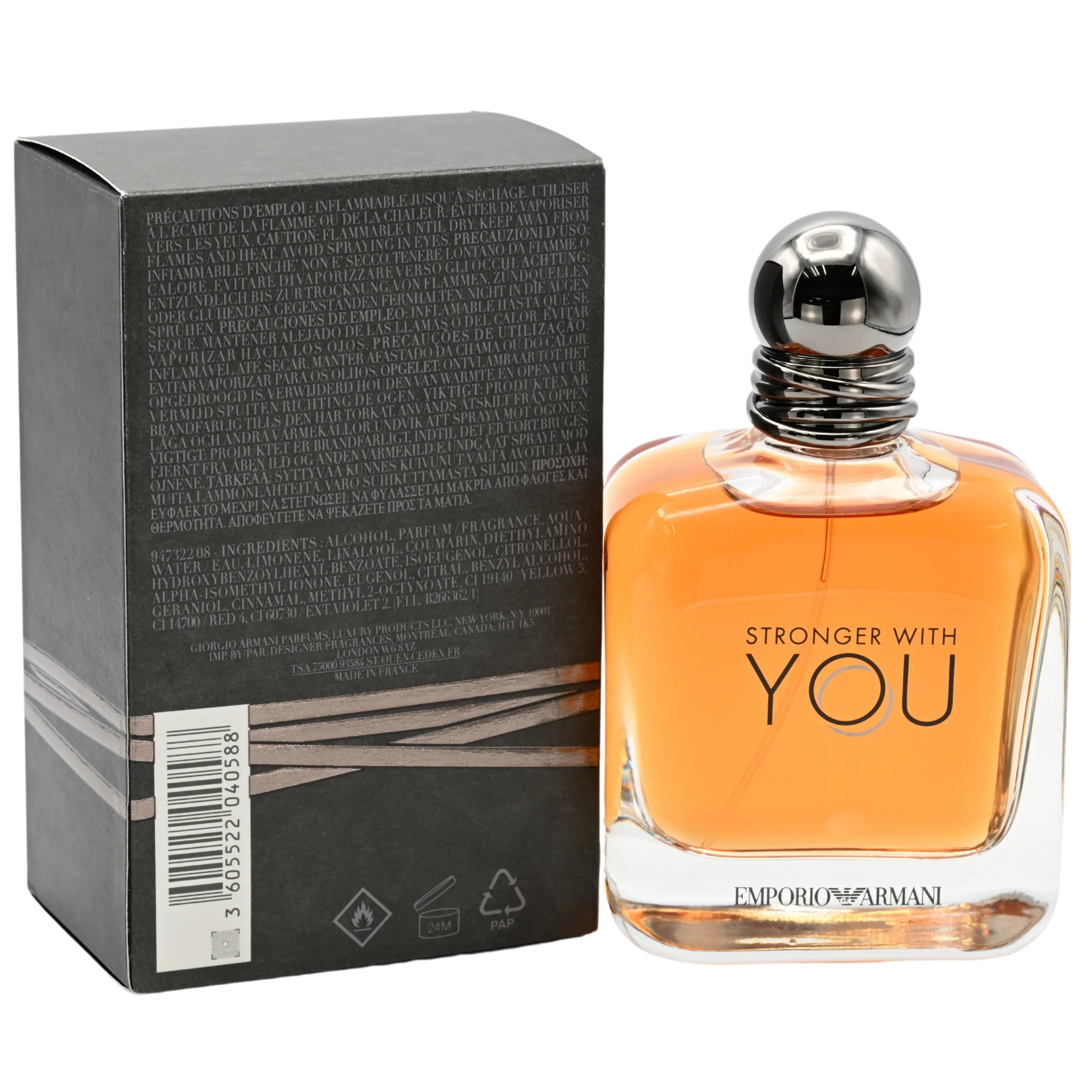 Stronger With You by Giorgio Armani cologne for men EDT 3.3 / 3.4 oz New in Box - Image 3
