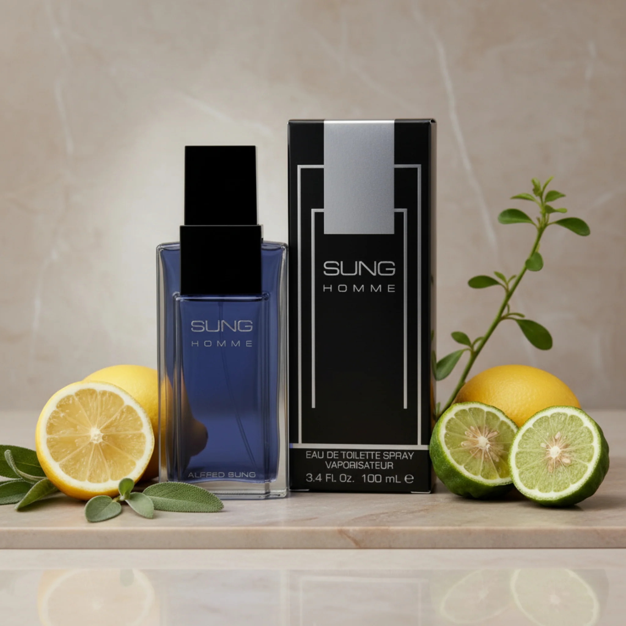 Sung Homme by Alfred Sung cologne for men EDT 3.3 / 3.4 oz New in Box - Image 6