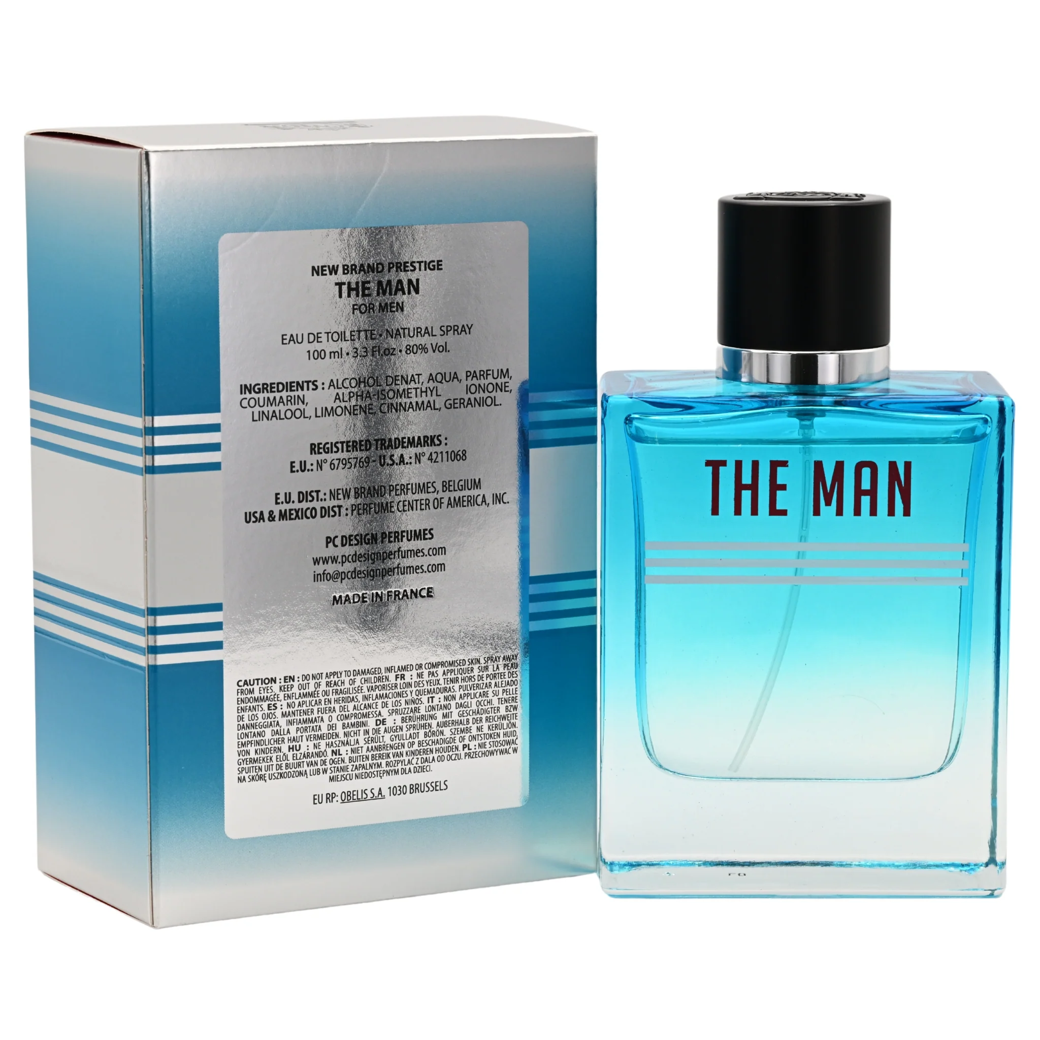 The Man by New Brand cologne EDT 3.3 / 3.4 oz New in Box - Image 4