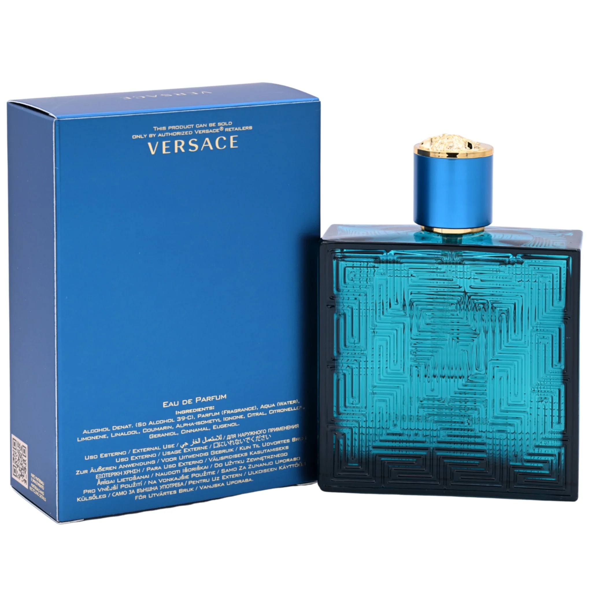 Versace Eros by Versace cologne for men EDP 3.3 / 3.4 oz New In Box - Image 4