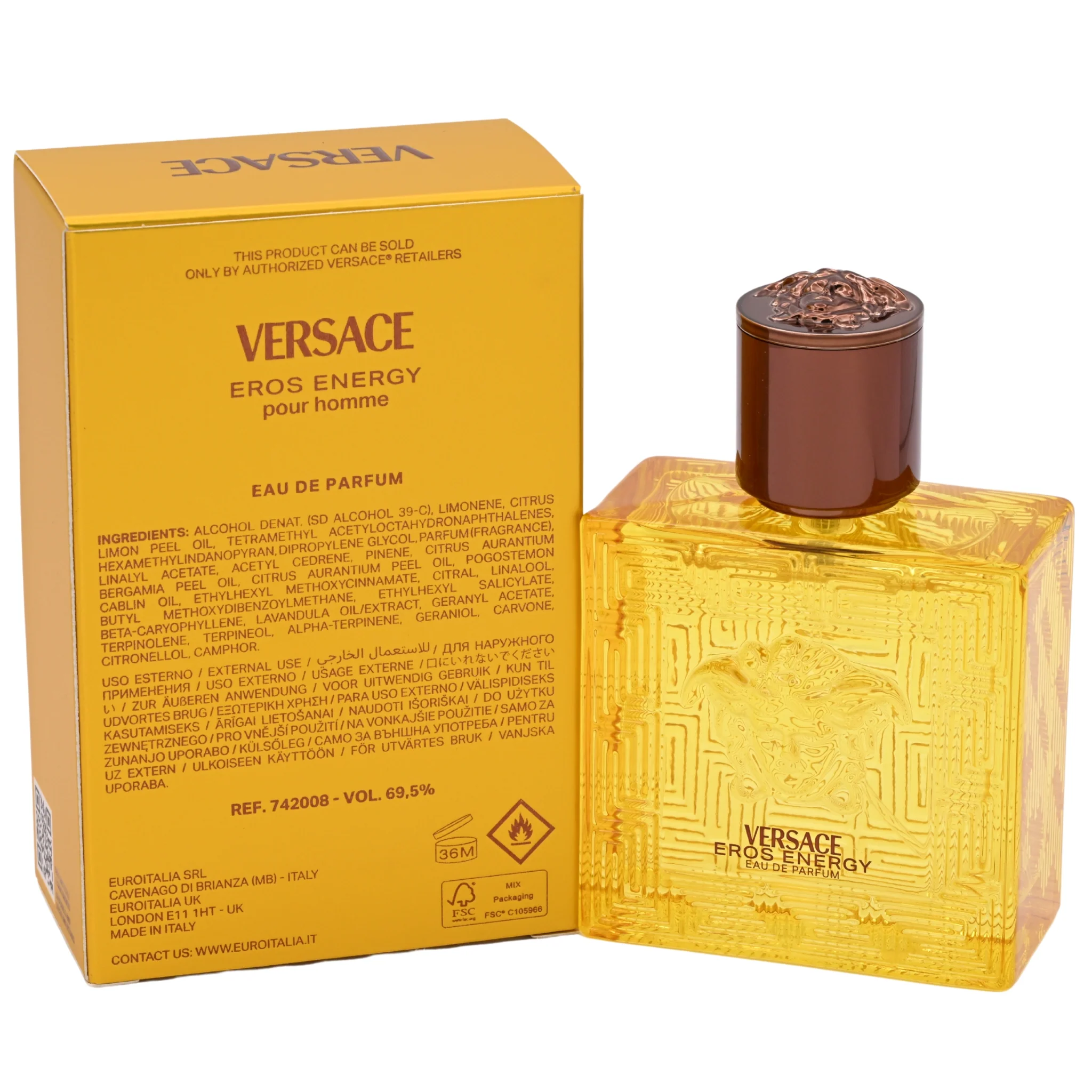 Versace Eros Energy by Gianni Versace cologne men EDP 1.7 oz New in Box - Image 4