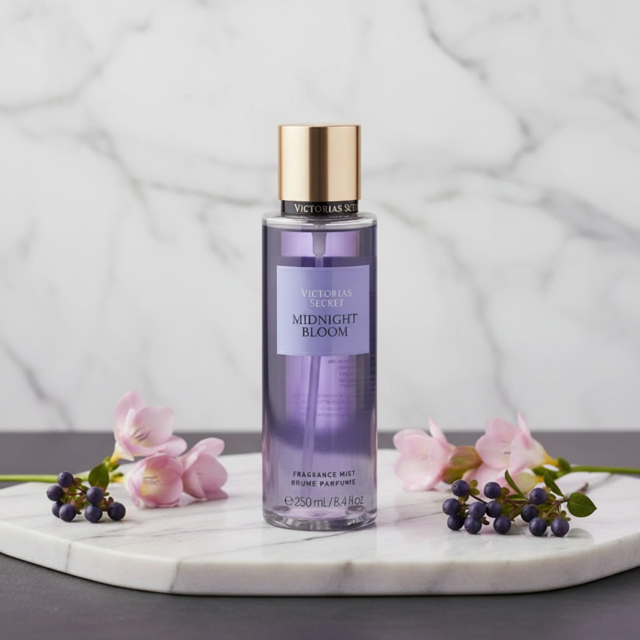 Victoria's Secret Midnight Bloom Fragrance Mist Spray for Women 8.4 fl oz (250 ml) New - Image 4