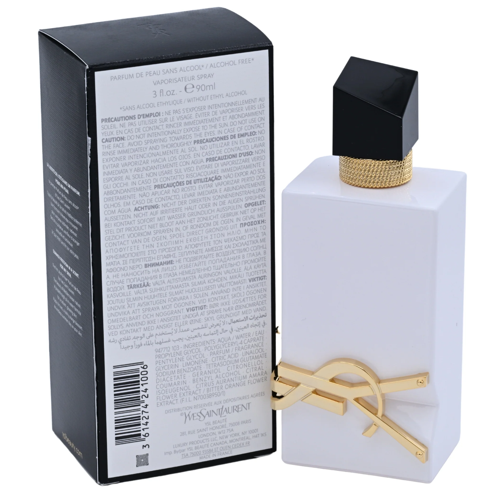 Yves Saint Laurent Libre L’Eau Nue Parfum de Peau Spray for Women 3.0 oz (90 ml) - Image 4